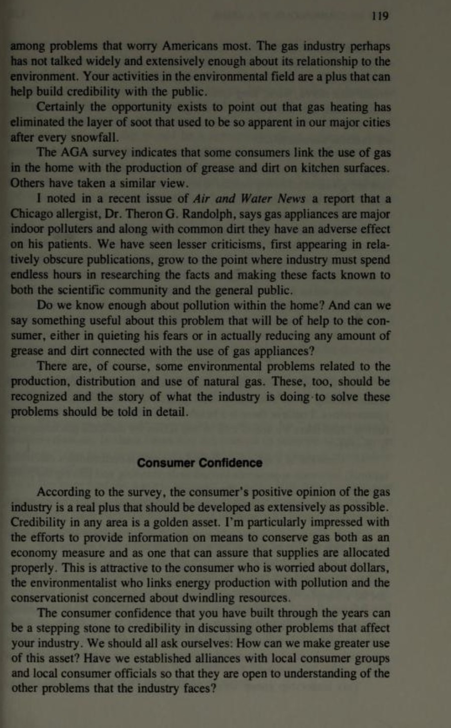 Original page from Hill and Knowlton's guide How to Communicate in a Crisis